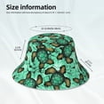 thumbnail image 3 of Balery Sea Turtle Sombreros para el sol para hombre y mujer, sombrero de pescador con UPF 50+, 3 of 6