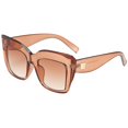 thumbnail image 4 of Unisex Square Classic Cat Eye Sunglasses Cateye Sunglasses Y1163, 4 of 5