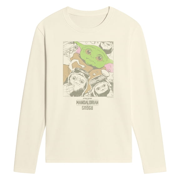 The Mandalorian And Grogu - Grogu And Friends - Men's Long Sleeve Graphic T-Shirt