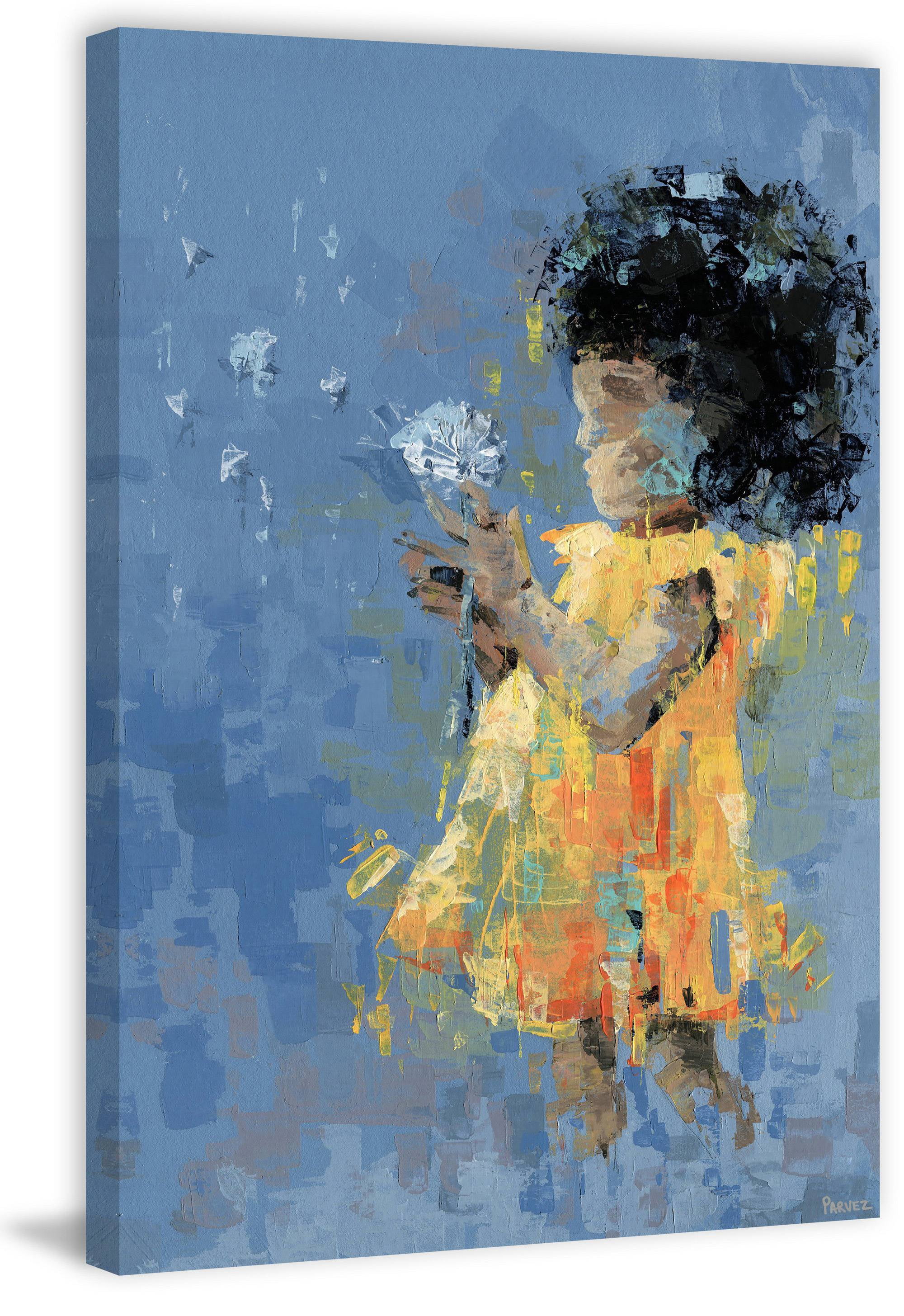 Parvez Taj The Wishing Flower Canvas Wall Art