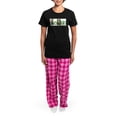 thumbnail image 4 of CafePress - Down Dragon (Gaelic) Pajamas - Women's Short Sleeve Print T-Shirt and Pants Dark Cotton Pajama Set, 4 of 7