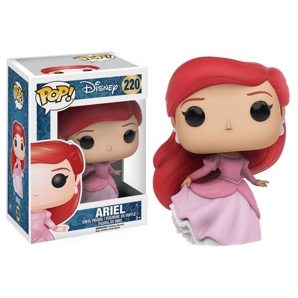 Figura De Acción Funko Pop Disney Princesa Ariel Belle Cenicienta Rapunzel Tiana 222 223 Figuras Gao Jiahui unisex