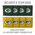 thumbnail image 5 of YouTheFan NFL Green Bay Packers 2' x 4' cornhole Game, 5 of 6