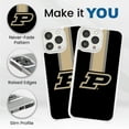 thumbnail image 2 of Purdue Boilermakers HD Phone Case Compatible with Apple iPhone 14 Pro Max (Stripe) by Affinity Bands, 2 of 3