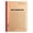 Random*1_A, variant on Lined Journal Composition Notebook, 9.8x6.9 Inch 100 Sheets, Thick Paper Kraft Cover Sewn Writing Pad for Workplace Note Taking, YDYB