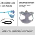 thumbnail image 4 of Dsscvnef Cat Harness and Leash Set for Walking Outdoor Small Large Cat Padded Mesh Front Vest with Leash Escape Proof Adjustable Soft Vest Fit with Cute Bows, 4 of 6