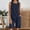 Navy, variant on Floleo Womens Sleeveless Crew Neck Tank Top High Waisted Bermuda Shorts Set Casual Comfortable Linen Like for Summer Wear Beach Trips Weekend Brunch Fashion 2 Piece Outfit(Gray,2XL)