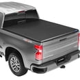 thumbnail image 3 of Lund Genesis Tri-Fold Soft Folding Truck Bed Tonneau Cover Fits 2009 - 2014 Ford F-150 5' 7" Bed( 67"), 3 of 7