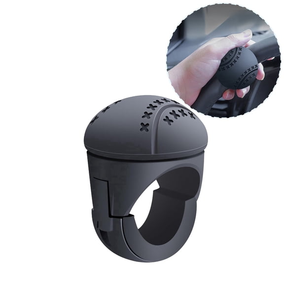 xurakeay Silicone Steering Wheel Knob, 360° Rotation Anti-Slip Universal Car Truck SUV
