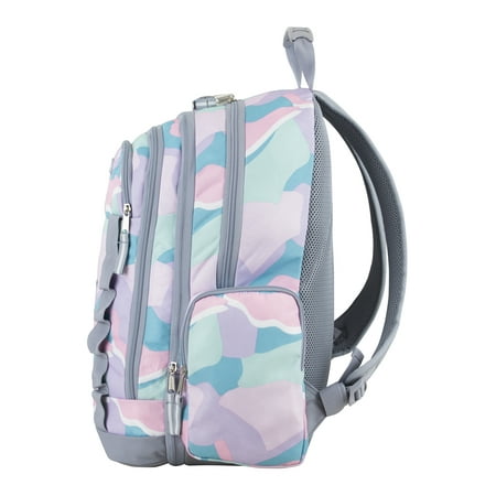 Eastsport Unisex Expandable Team Recycled Backpack, Abstract Joy