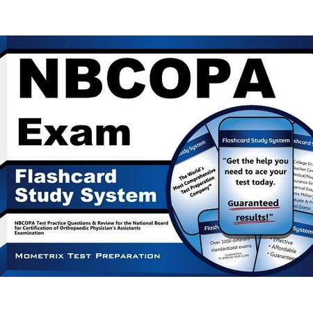 Nbcopa Exam Flashcard Study System Nbcopa Test Practice