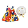 thumbnail image 1 of Ketyyh-chn99 Robe pour Bébé Fille Cadeau Sans Manches à Imprimé Floral Princesse Filles Décontractée à Manches Longues Robe Courte Jaune, 2-3 Ans, 1 of 5