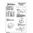 thumbnail image 3 of Jofran Table de Fin de Série 1032 en Chêne de Mission, 3 of 3