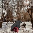 thumbnail image 1 of SHINYPASING Snow Blower Protector Cover Waterproof Oxford Cloth Black Foldable and Portable, 1 of 8