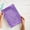 Purple, variant on quanjun 7"x10" Canvas Tool Bag Zipper Pouch,Transparent Canvas Pencil Pouch with Zipper,Multipurpose Small Tools Storage Organizer with Dependable Metal Zippers Purple