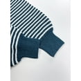 thumbnail image 4 of Womens Long Sleeve Sweater Crew Neck Casual Loose Clothes Spring Top Blue XL, 4 of 5