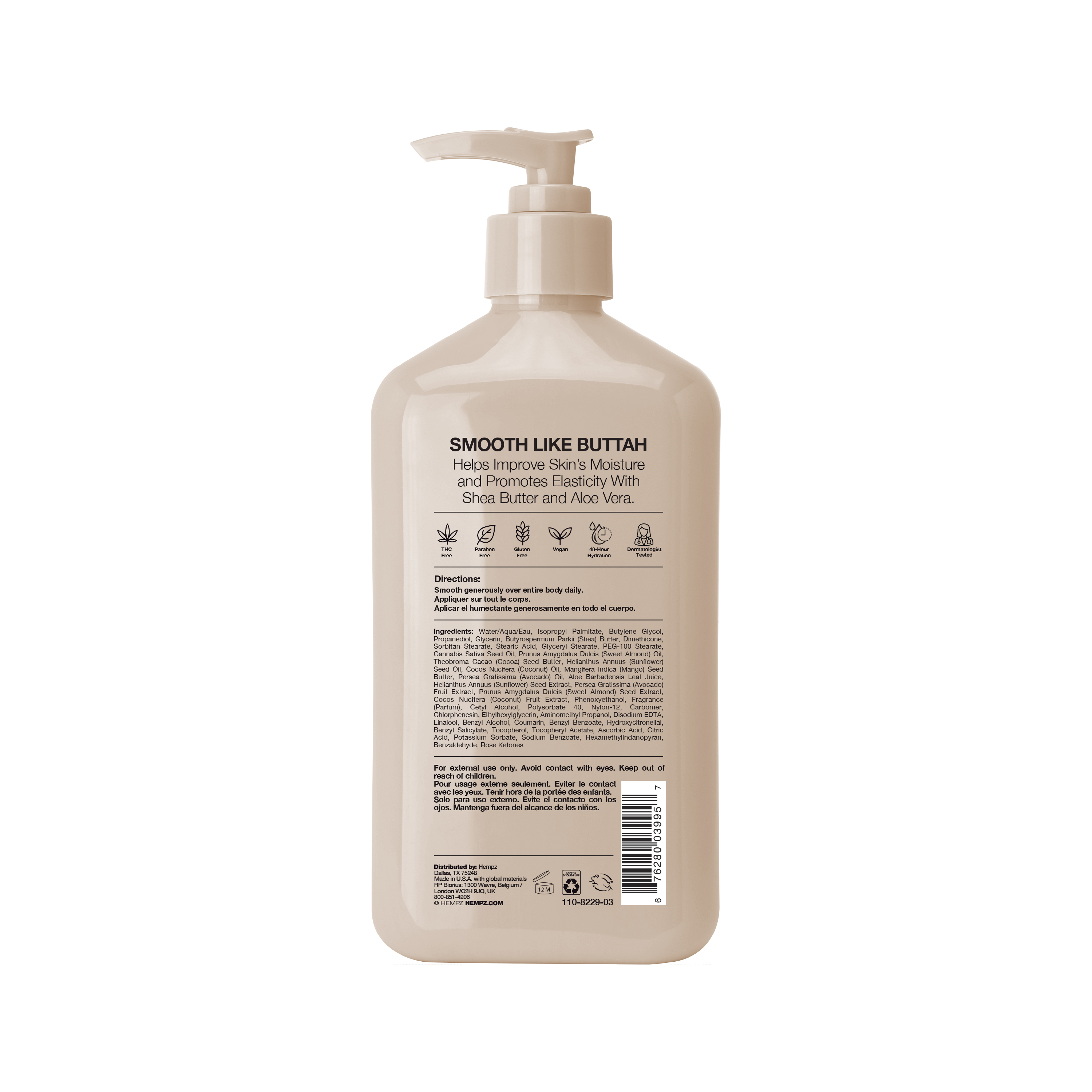 Hempz Beauty Actives Koa & Almond Body Moisturizer photo 8
