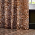 thumbnail image 3 of Wylder Chenille Bengal Tiger Eyelet Curtains, 3 of 4