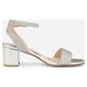 thumbnail image 3 of DREAM PAIRS Sandalias de tacón grueso de bloque bajo con correa de tobillo para mujer, 3 of 4