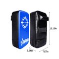thumbnail image 2 of Arghm Taekwondo Kick Cushion,Muay Thai,Martial Arts,Boxing,Karate,PU,Red,Blue,Black,15.15x7.87x3.54in,Training, 2 of 6