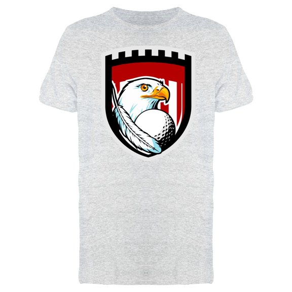 Bald Eagle Heraldic Art Tee Men's -Image by Shutterstock