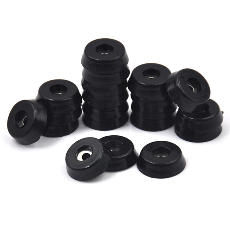 10X Multi Type Size Conical Recessed Rubber Feet Bumpers Pads For Table