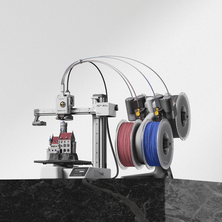 bambu lab a1 mini comboとビルドプレート5枚 Bambu Lab A1 Mini Craft 3D Printer with AMS Lite, PEI Plate