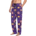 thumbnail image 4 of GZHJMY Mardi Gras Pajama Pants for Men, Lounge Pants Lightweight Men Pajama Bottoms with Drawstring Pockets, Christmas New Year Birthday Gifts, Small, 4 of 6