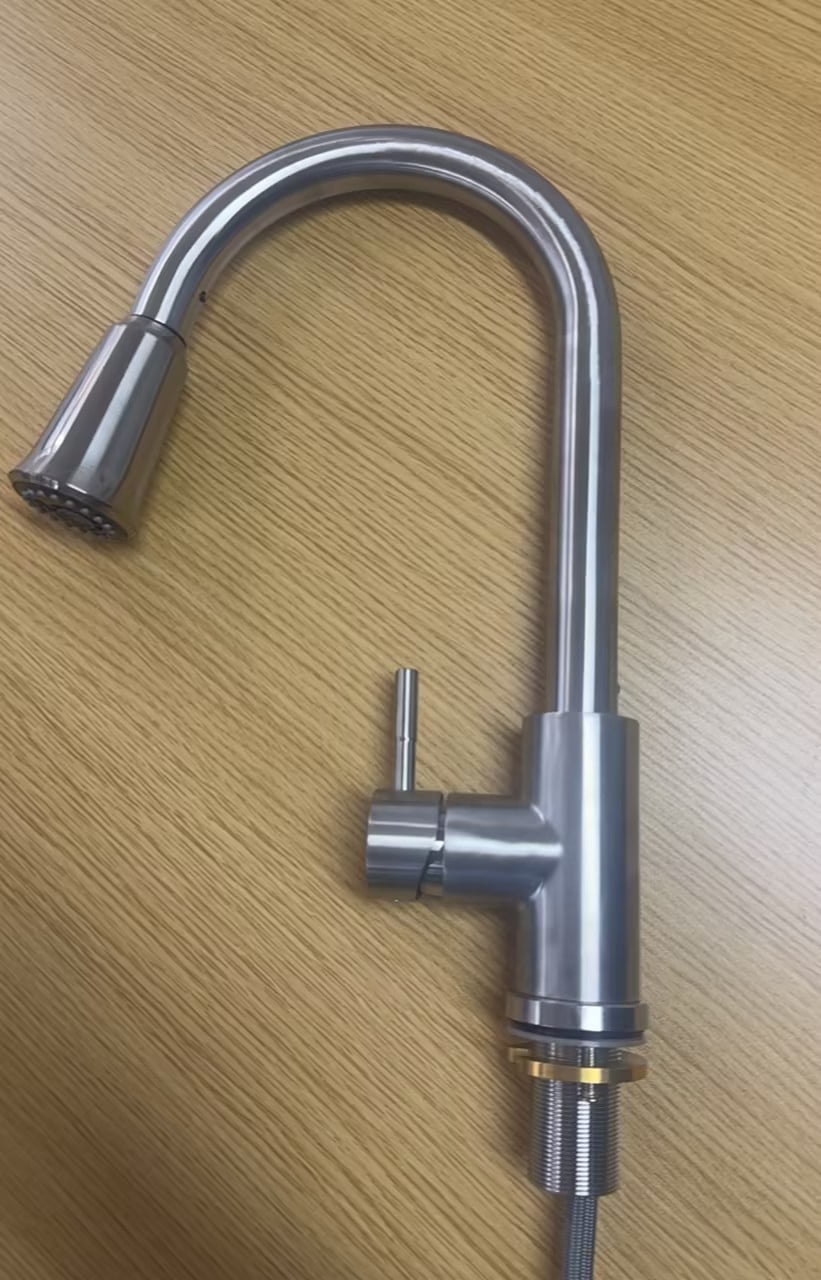 VOMI High Arc Stainless Steel Kitchen Faucet
