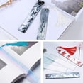 thumbnail image 5 of 24 Unids / Set de 5,7 Pulgadas Molde Rectangular de Silicona para Marcadores de Marcadores DIY Hacer Molde para Manualidades Joyería Resina Epoxi Molde Transparente, 5 of 5