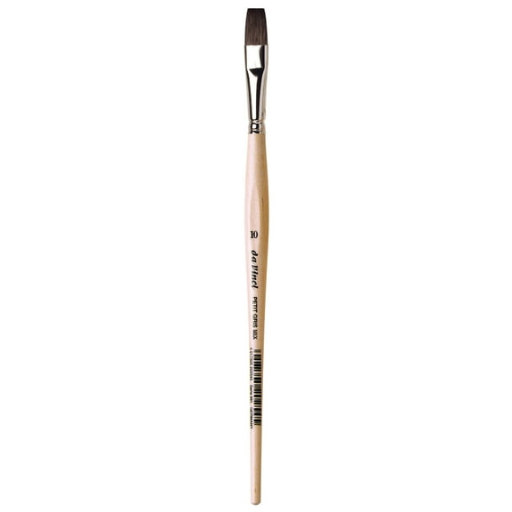 da Vinci Brush Petit Gris Mix Watercolor Brush, Flat, 10