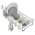 thumbnail image 3 of Kraus Workstation Kitchen Sink Dish Drying Rack Drainer and Utensil Holder in Stainless Steel, 3 of 7