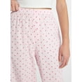 thumbnail image 4 of No Boundaries Sleepwear Cotton Boxer Pants, 31'' Inseam, Women's XS-XXL, 4 of 5