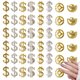 thumbnail image 1 of 160 adornos para uñas con forma de signo de dólar, diamantes de imitación, para mujeres, con forma de signo de dinero., 1 of 7