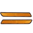 thumbnail image 2 of Keenso Motorcycle Reflector， 2 Pcs Plastic Motorcycle Brake Stop Signal Marker Light Reflectors Accessory Yellow, 2 of 8