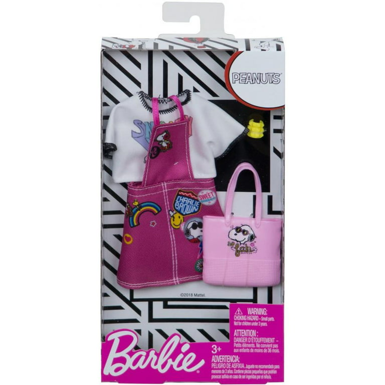Barbie Peanuts Snoopy Fashion Pack with Accessories