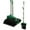 Black Green, variant on XXXFLOWER 54" Long Handle Heavy Duty Steel Dustpan with Broom and Dustpan (Black)