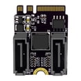 thumbnail image 2 of Super Fast M.2 to SATA3.0 Expansion Card PCIe 3.0 Expansion Card Accessories for PC, 2 of 5