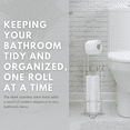 thumbnail image 6 of ToiletTree Products Standing Toilet Paper Roll Holder Bathroom Storage Accessories, 6 of 7