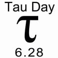 thumbnail image 2 of CafePress - Tau Day White T Shirt - Men's Classic Cotton T-Shirts, 2 of 3