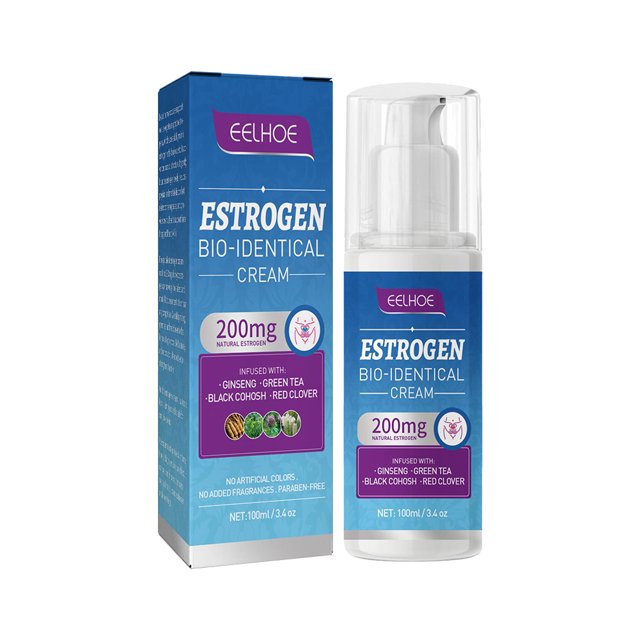 Crema de equilibrio hormonal de 100 ml, seguridad, salud, mujeres, portátil para suministros para el cuidado del cuerpo Ehuebsd Cuidado Belleza