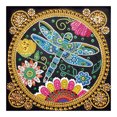 thumbnail image 1 of Cuadros Decorativos Kit de pintura de diamante con forma especial parcial de bricolaje 5D Decoración de libélula Wdftyju de costura negro 4 estilos, 1 of 8