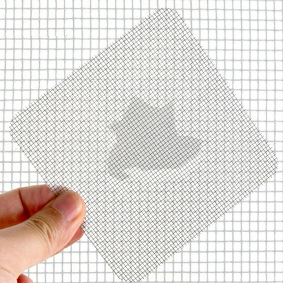 Niceauty 3Pcs Door Mesh Sticker Screen Patch Grey for Window Hole Repair