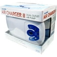 thumbnail image 2 of Penn-Plax Cascade Air Charger II Dual Air Pump Day Use Emergency 2 Outlets, 2 of 4