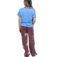 thumbnail image 2 of Lazy One Women's Pajama Set, Short Sleeves with Cute Prints, Relaxed Fit, Crabby in the Morning, 2 of 7