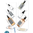 thumbnail image 1 of Fippkargo 2 Pack Acrylic Shower Shelves, Wall Mounted Organizer with Water Guide, No Drilling Shampoo Holder Rack, 1 of 8
