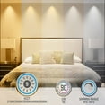 thumbnail image 2 of 4 Pack 5CCT Commercial Trimless 1" LED Recessed Light, 9W 120V Ceiling Canless Downlight with J-Box, Dimmable, 2700K-5000K, 2 of 6