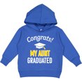 thumbnail image 2 of Inktastic Congrats My Aunt Graduated with Cap Toddler Hoodie, 2 of 4