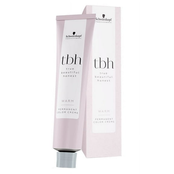 Schwarzkopf TBH True Beautiful Honest Permanent Haircolor Creme You Pick Color ( Shade:8-64W;)