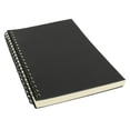 thumbnail image 2 of 2X Retro Cuaderno de Bocetos de Kraft Coil Cuaderno En Blanco Cuaderno Papelería Escolar Blanco Y Negro, 2 of 4